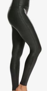 Spanx Faux Leather Leggings Large